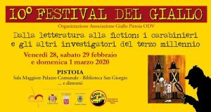 Festival del giallo di Pistoia 2020